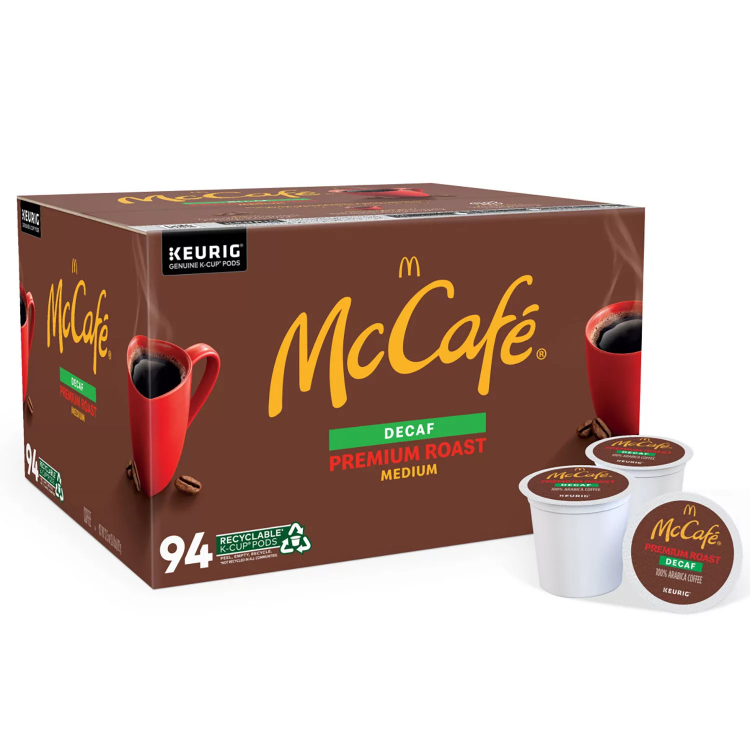McCafe Decaf Premium Roast Coffee K-Cup 