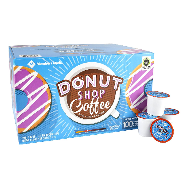 Member's Mark Donut Shop Coffee Single 
