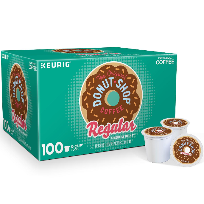 The Original Donut Shop Regular Keurig Single-Serve K-Cup Pods, Medium  Roast Coffee, 12 Count