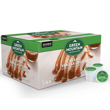 Green Mountain Coffee Caramel Vanilla Cream K-Cup Pods, 54 ct. 
