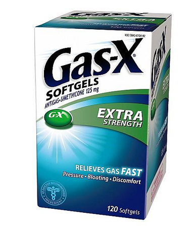 Gas-X Extra Strength Softgels 125 mg, 120 ct.