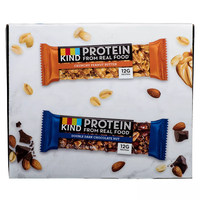 Kind Protein Bar Variety Pack, 14 Pack - Whole And Natural