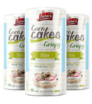  Liebers Crispy Thin Corn Cakes, 3.1 oz. (3-Pack) 