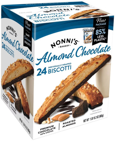 Nonni's Almond Chocolate Biscotti, 24 Ct.