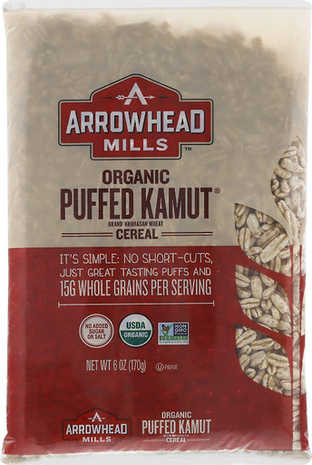 Arrowhead Mills Organic Puffed Kamut Cereal, 6 oz. 