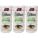 Lieber's Rice Cakes Multigrain Thin Rice Cakes, 3.1 oz. (3-Pack) 