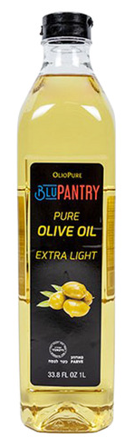 BluPantry Pure Olive Oil Extra Light Kosher for Passover, 33.8 fl oz 