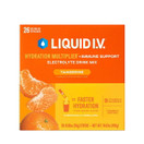 Liquid I.V. Hydration Multiplier + Immune Support Electrolyte Powder Drink Mix – Tangerine (26 Count)