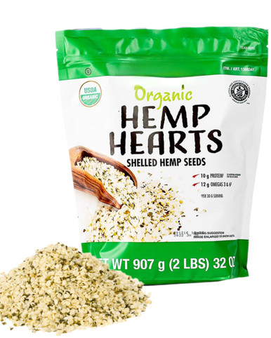 Kirkland Signature Organic Hemp Hearts, 2 lbs