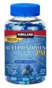 Kirkland Signature Acetaminophen PM 500 mg., 375 Capsules