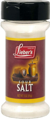 Lieber's Sour Salt, Citric Acid 3 Ounce