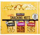 Kirkland Signature Snacking Nuts, Variety Pack, 1.6 oz, 30 count