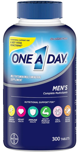 One A Day Men's Multivitamin, 300 Tablets