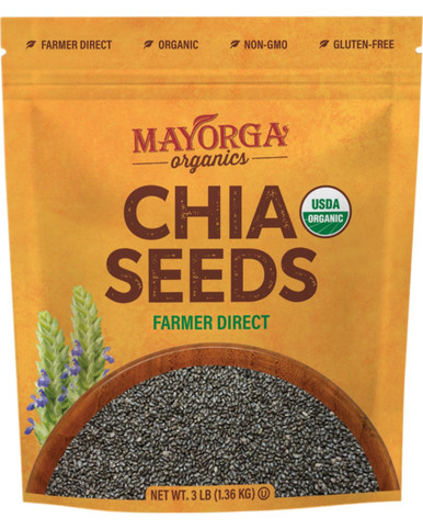 Mayorga Organic Chia Seeds, 3 lb