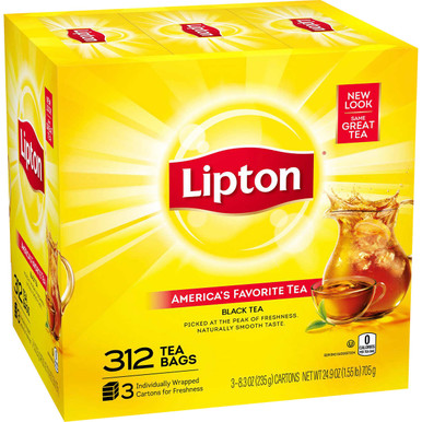Lipton Original Tea Bags, 312 Count