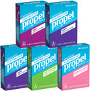 Propel Powder Packets 4 Flavor Variety Pack With Electrolytes, Vitamins and No Sugar (50 count) (Packaging May Vary)