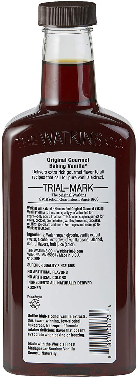 is watkins vanilla extract gluten free