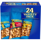 Planters Nuts Cashews and Peanuts Variety Pack, 24 Count