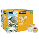 Kirkland Signature Coffee Organic Summit Roast K Cup Pod, 120 count