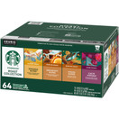 Starbucks Roasts Collection Coffee K Cup Variety Pack, 64 Count