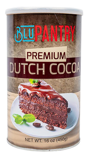 BluPantry Premium Dutch Cocoa, Kosher for Passover, 16 oz