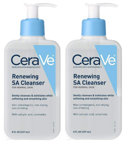 CeraVe Renewing SA Cleanser, oz of 2)