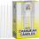White Chanukah Candles for All 8 Nights of Hanukkah, 44 Count