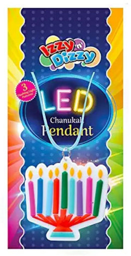 LED Hanukkah Pendant