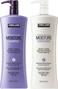 Kirkland Signature Moisture Shampoo, Conditioner, 33.8 Fl oz (2 Count)