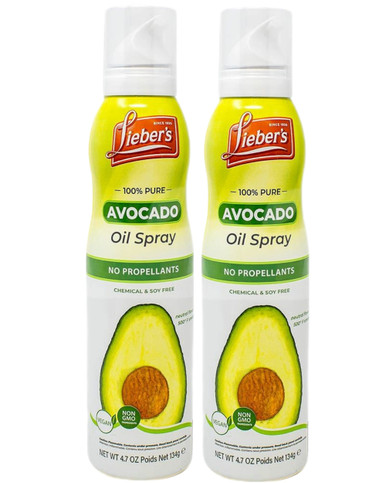 Lieber's Avocado Oil Spray, 4.7 oz. (Pack of 2) 