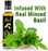 Basil Infused Extra Virgin Olive Oil Gift Set, 8.45