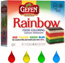 Gefen Rainbow Food Coloring