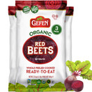 Gefen Organic Red Beets Peeled Cooked Ready to Eat, 17.6 oz (Pack of 3)