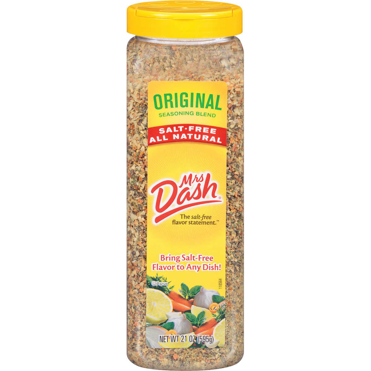 Mrs. Dash ORIGINAL BLEND Salt-Free Seasoning 2.5oz (2-pack)