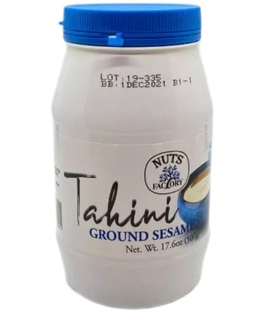 Nuts Factory Tehini Ground Sesame, 17.6 oz