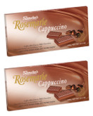 Schmerling's Rosemarie Cappuccino Swiss Chocolate Bars, Coffee Filled, 3.5 oz (Pack of 2)