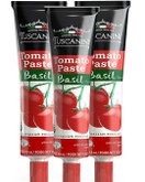 Tuscanini Basil Tomato Paste Tube, 4.6 oz (Pack of 3)