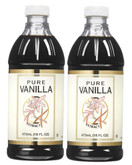 Kirkland Pure Vanilla Extract, 16 oz (Pack of 2)