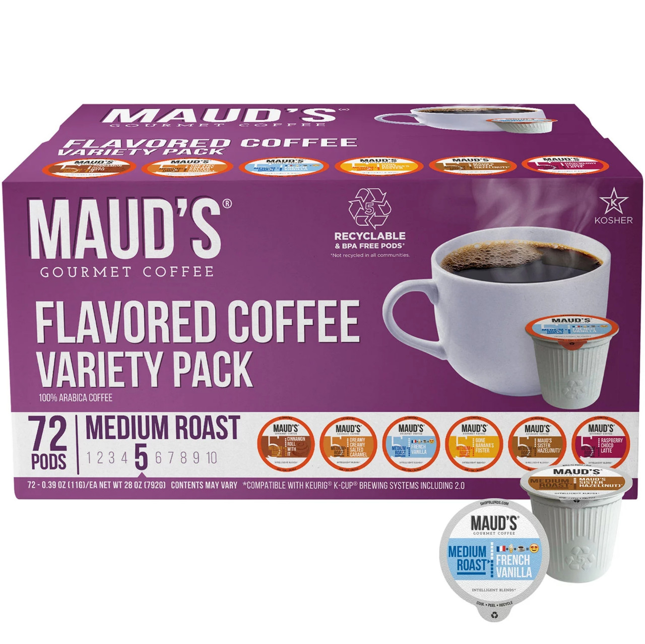 Medium Roast Best Tasting K Cups 2021 Mccafe Premium Roast Coffee K-Cup Pods,  48 Count