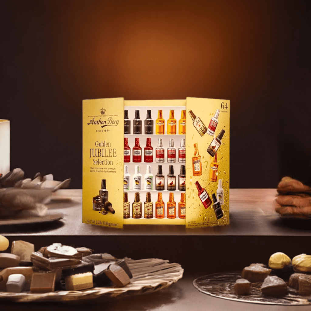 Anthon Berg Chocolate Liqueur Mini Bottle Collection, 64 Count