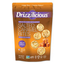 Drizzilicious Salted Caramel Mini Rice Cakes, 4 oz, Gluten-Free, Vegan, with Quinoa, Chia and Flax, 90 Calories