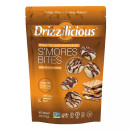 Drizzilicious S'mores Bites Mini Rice Cakes, Gluten Free, Vegan, Nut Free, Non-GMO, 90 Calories, with Chia Quinoa Flax, 4 oz