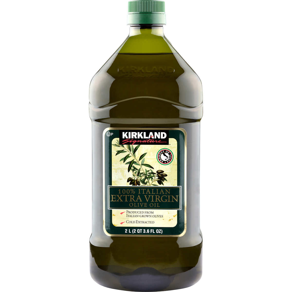 Kirkland 100% Italian Extra Virgin Olive Oil, 2 Liter - Whole And