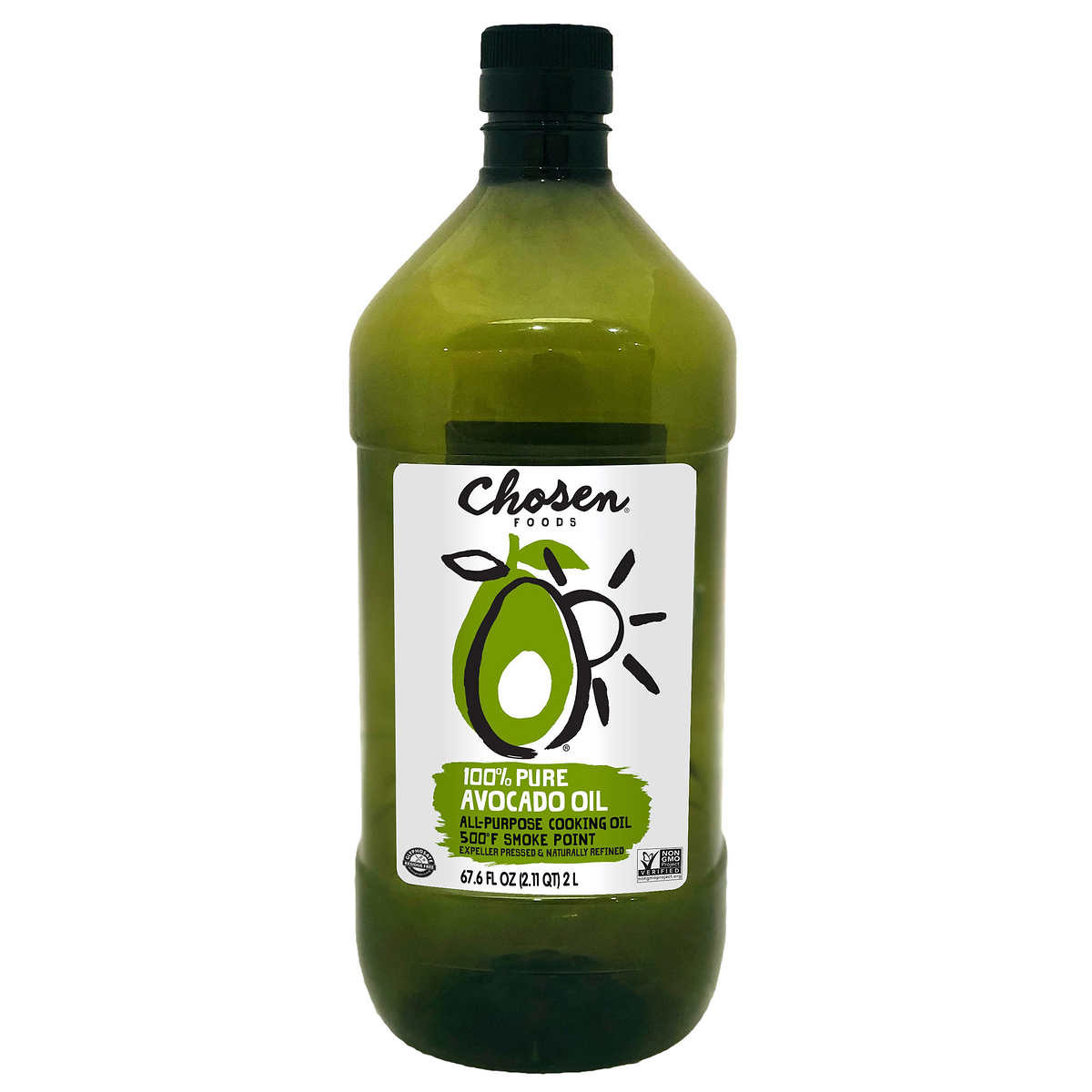 Chosen Foods 100% Pure Avocado Oil, 2 Liter - Whole And Natural