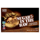 Sugar in the Raw Natural Cane Turbinado Sugar, 500 Packets 