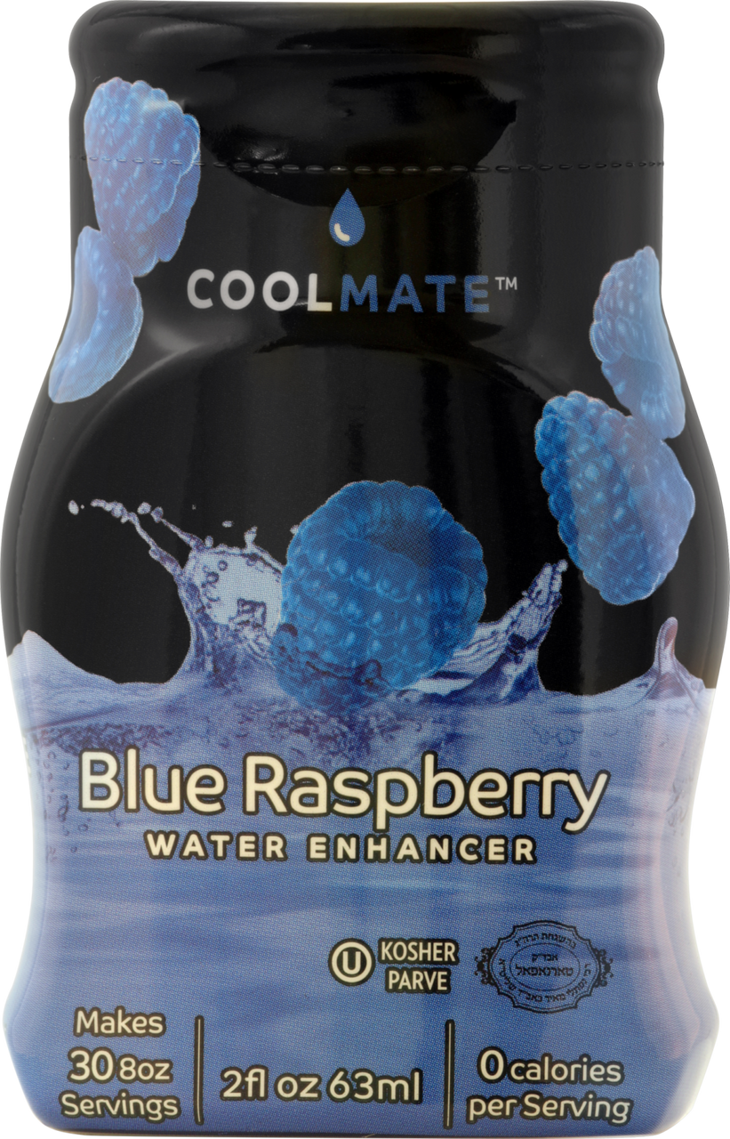 Coolmate Blue Raspberry Flavor Water Enhancer, 2 oz Whole And Natural