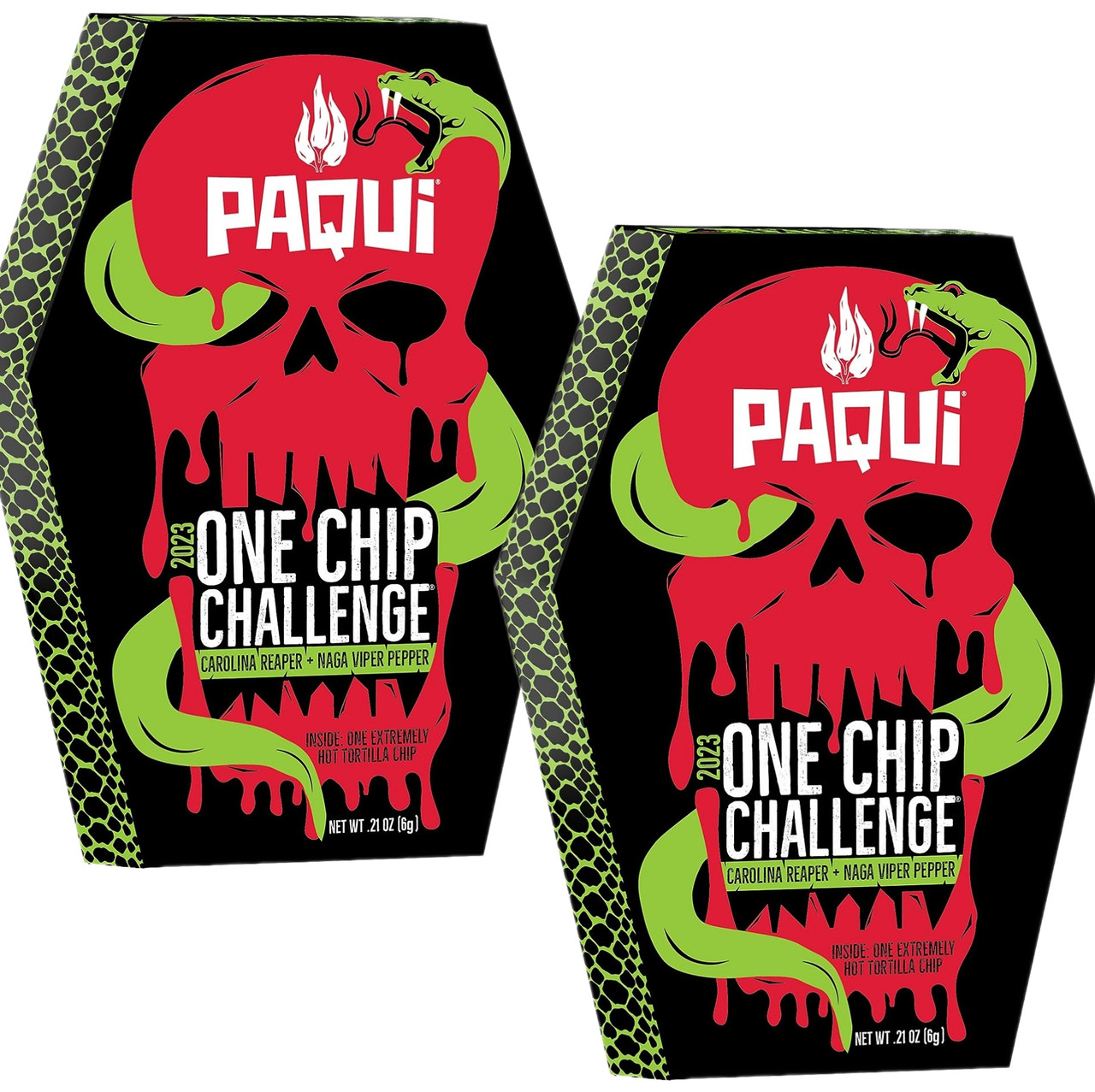 Paqui One Chip Challenge 2023 (Pack of 2) - Whole And Natural