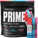 Prime Hydration + Electrolyte Powder Mix Sticks Variety Pack, 30 Count