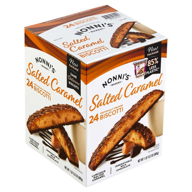 Nonni's Salted Caramel Biscotti, 24 ct.