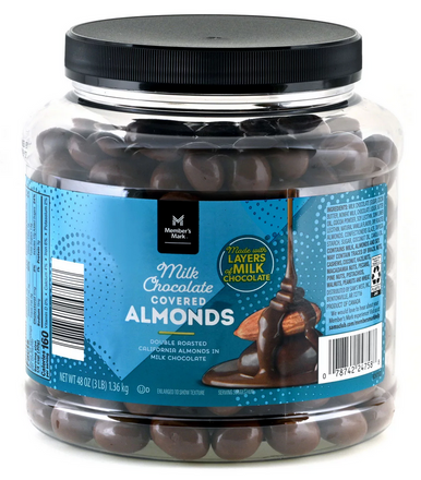 Member's Mark Milk Chocolate Almonds, 48 oz. 
